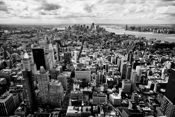 Toute la beauté du noir et blanc de New York