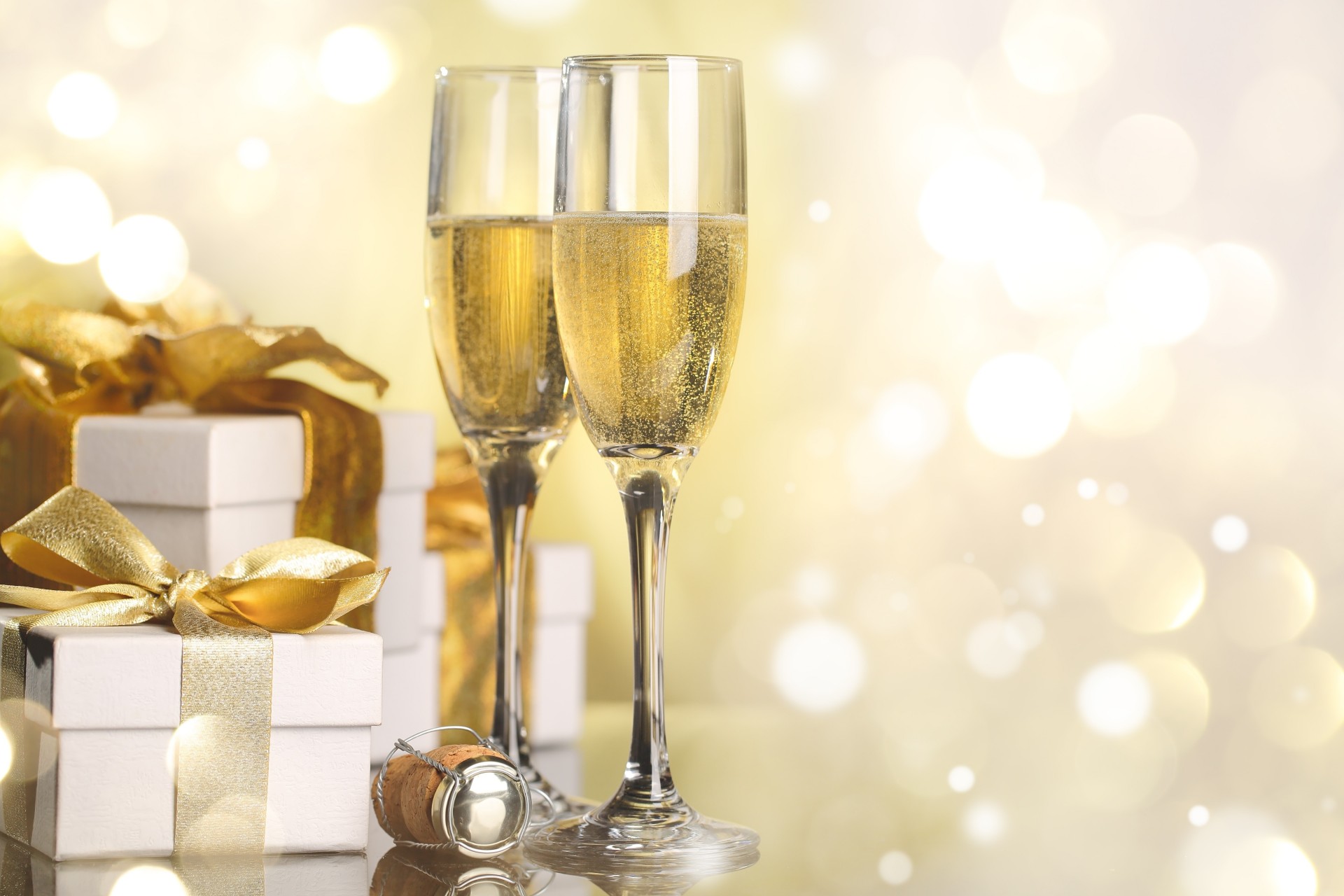 occhiali nuovo anno bokeh vacanza champagne bellezza marmellata scatole