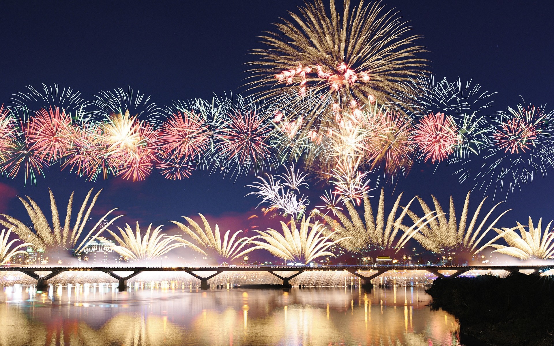 feuerwerk nacht