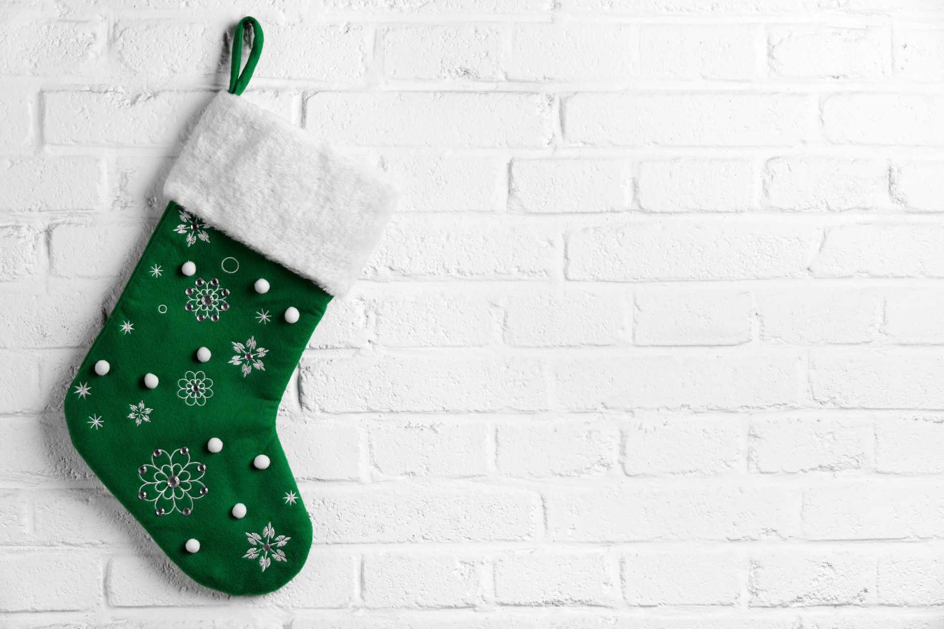 christmas stocking holiday christmas new year waiting for santa