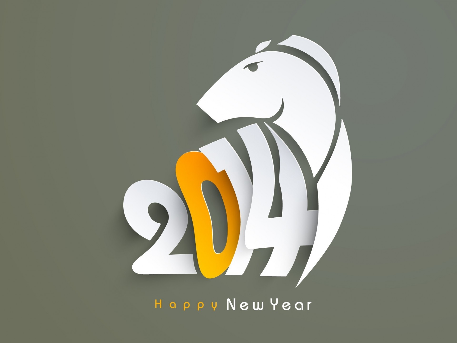 año fondo caballo números 2014 año nuevo