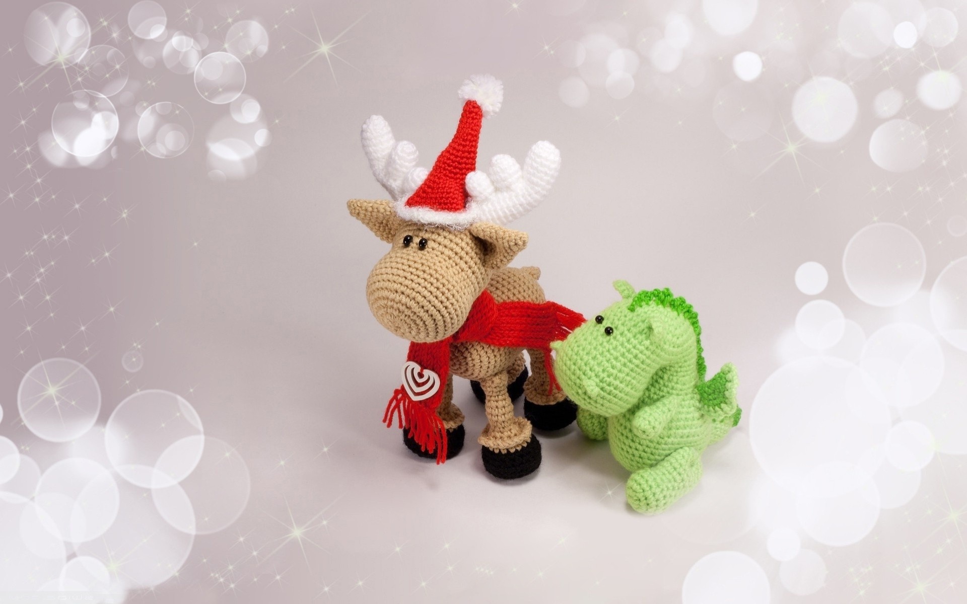 toys christmas dragons dragon santa wool hats reindeer