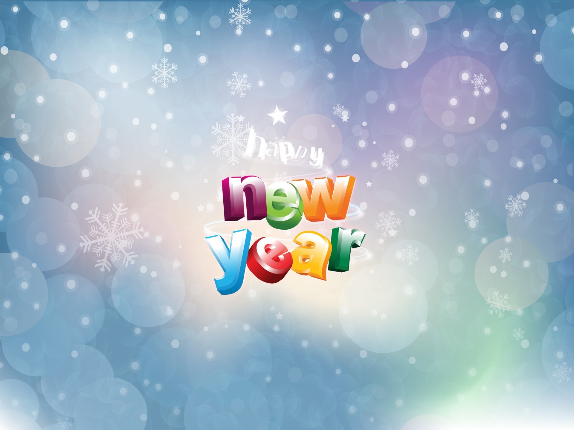 nowflakes new year greeting inscription following background christmas wallpaper