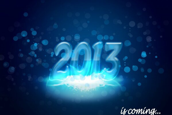 2013. new year. the year 2013 is coming soon. waiting for the new year