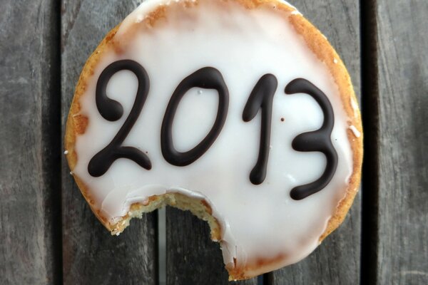 Торт с Новым годом 2013. Новый год