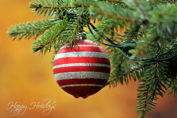 Árbol de Navidad de juguete de vacaciones