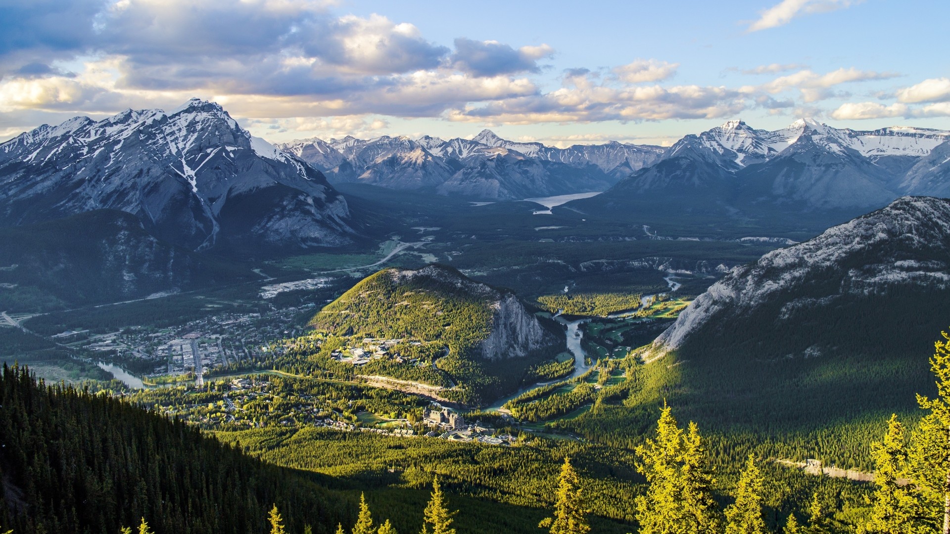 paysages alberta montagnes nature canada