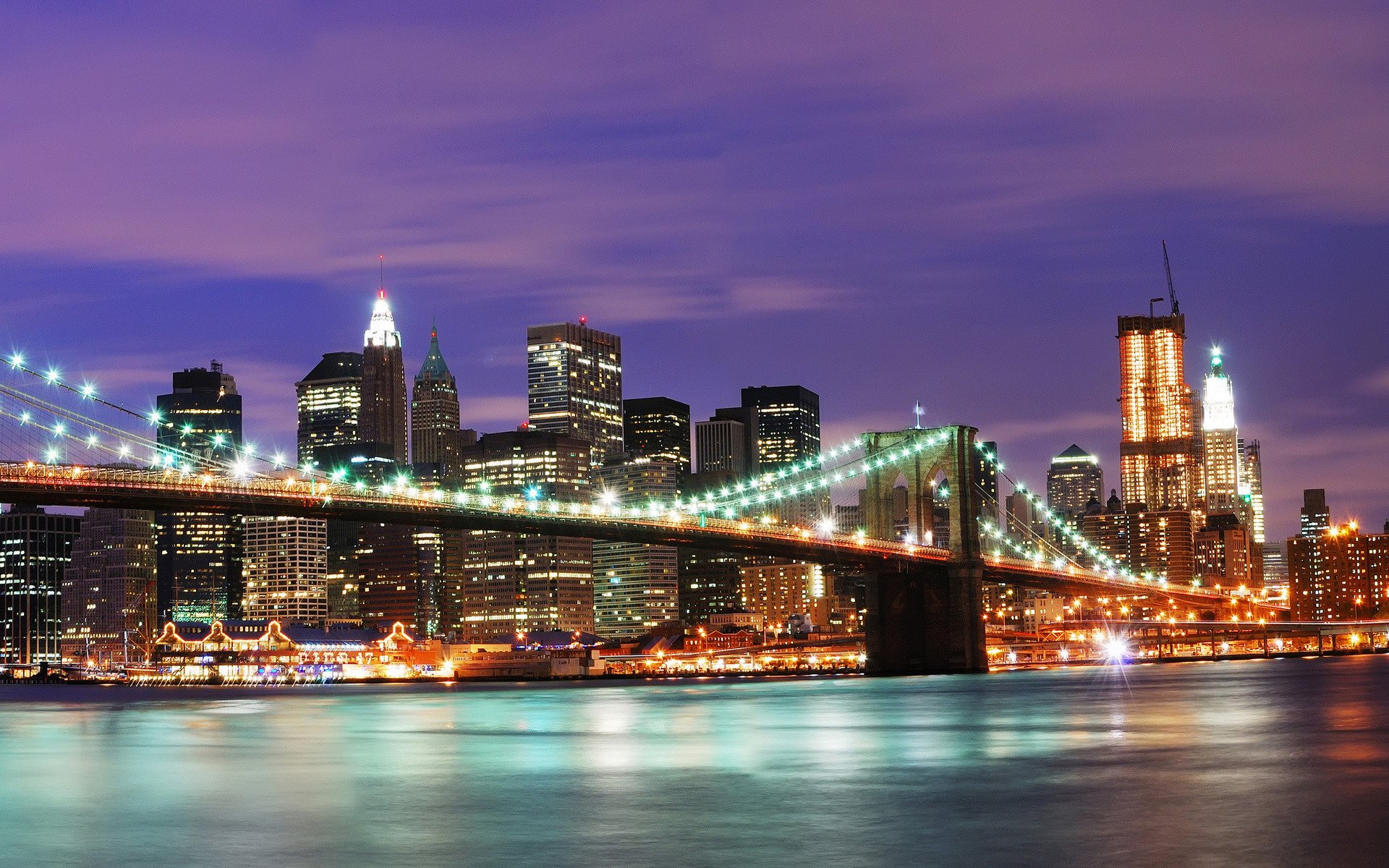 ciudades nueva york américa lugares vista de la casa luces agua océano bahía bahías estados unidos