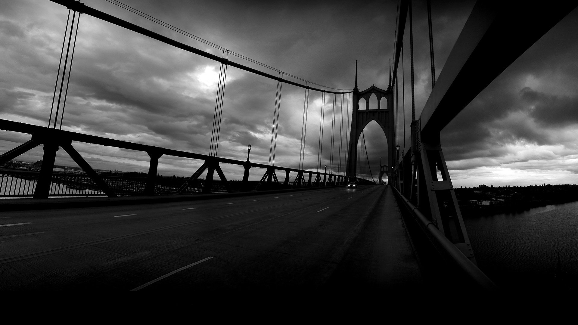 ciudades puentes paisajes carreteras cielo puente de la calle jones