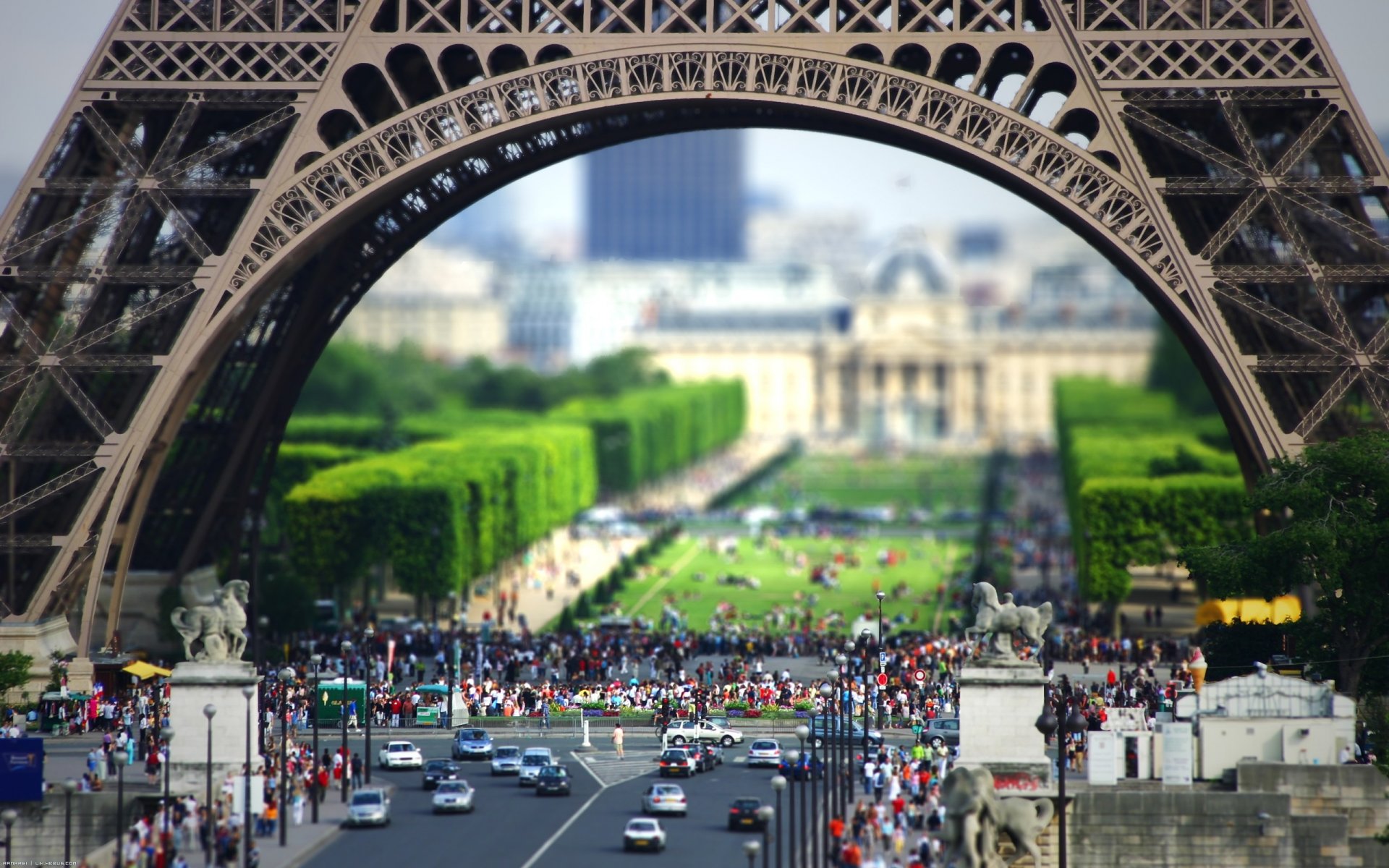 paris europe france eiffel tower people street pedestrian