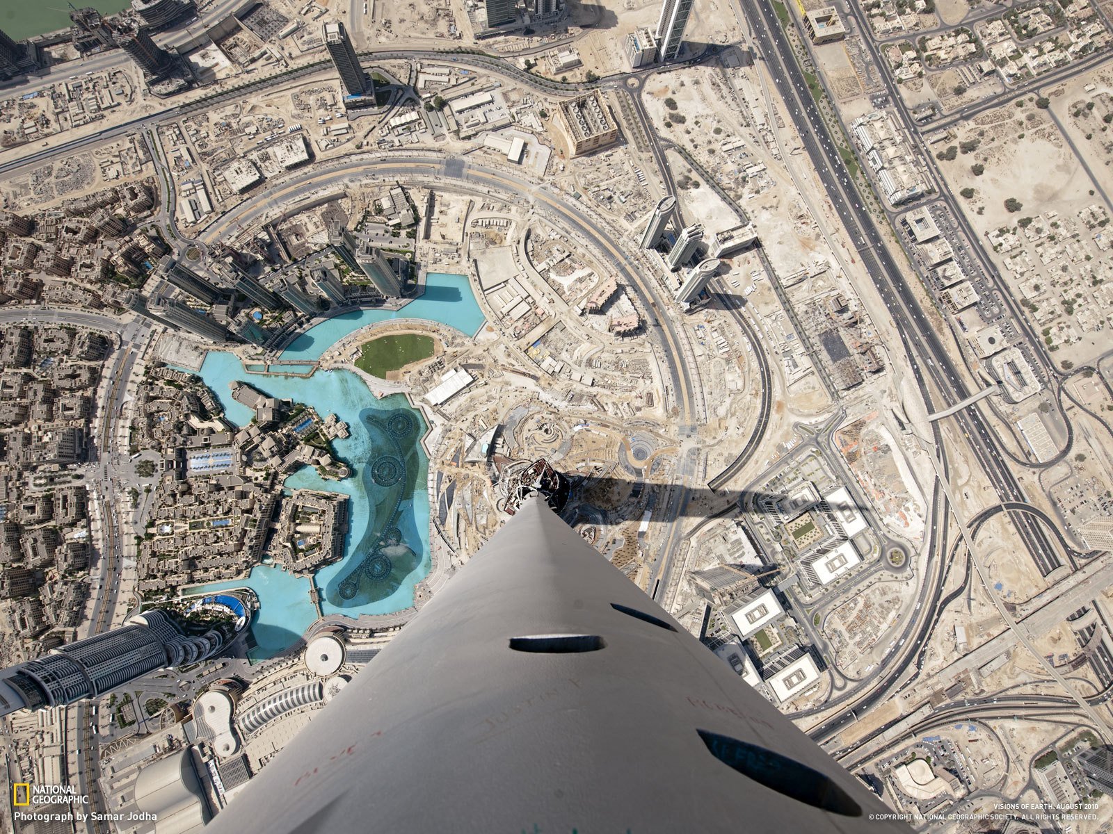 ville altitude gratte-ciel eau dubaï