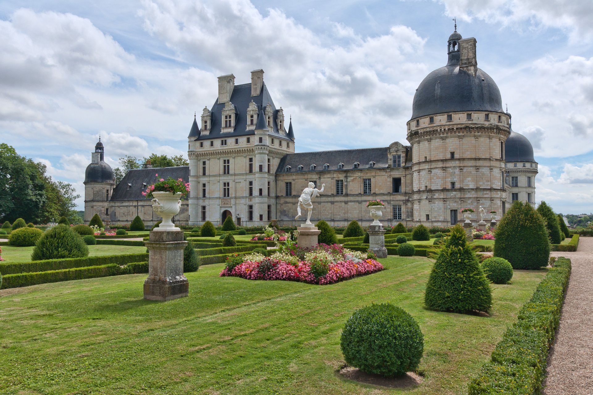 castle valence department indre france