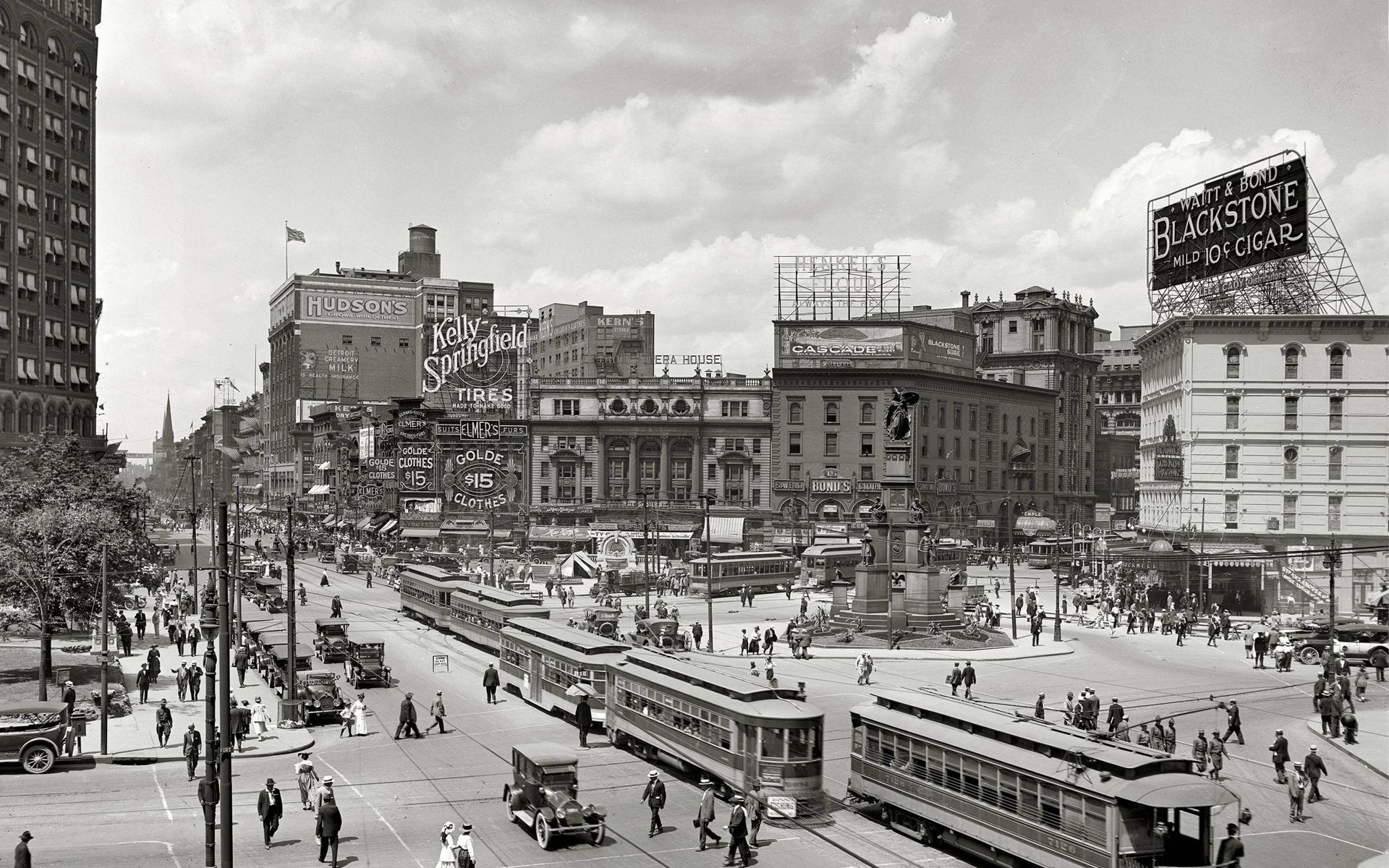 américa calle tranvías