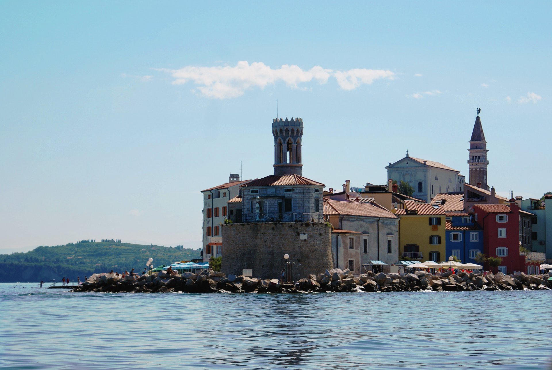 mar eslovenia piran ciudad