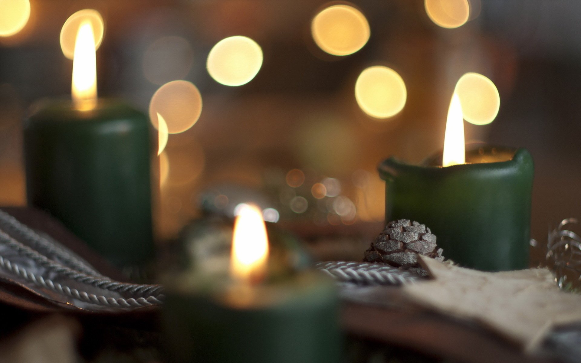 background holiday candle