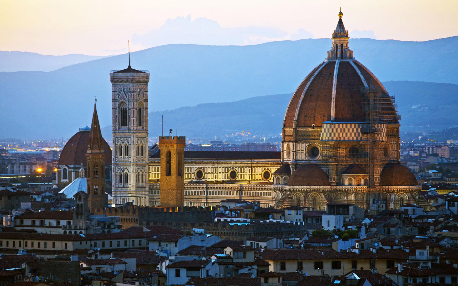 italie florence cathédrale maisons santa maria del fiore