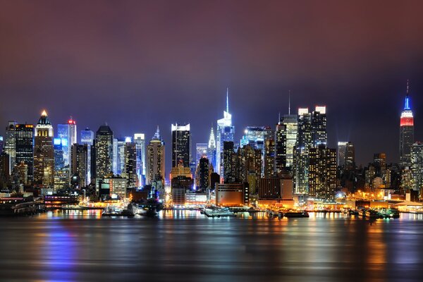 New York, Stati Uniti, meravigliosa Manhattan