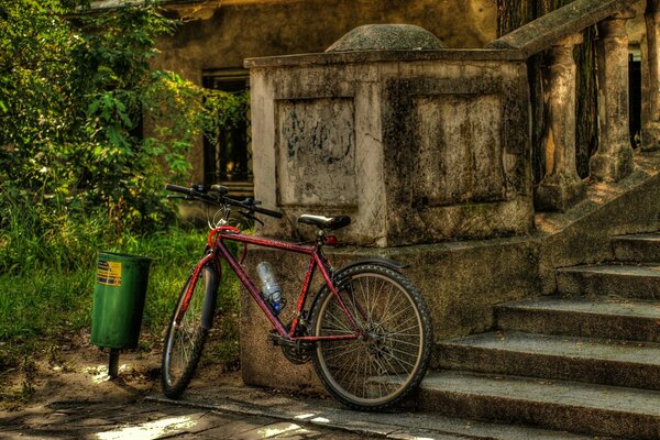 La bella bici attende il proprietario