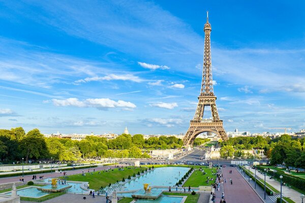 Foto de la torre Eiffel en París