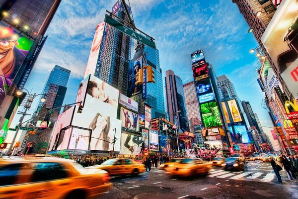 Nueva York, belleza de la ciudad, Times Square