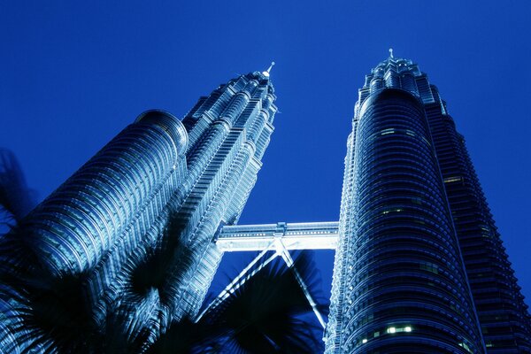 Zdjęcia wieżowców w Malezji