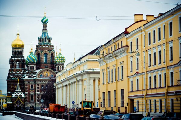 La ville de Saint-Pétersbourg Nevsky Prospekt