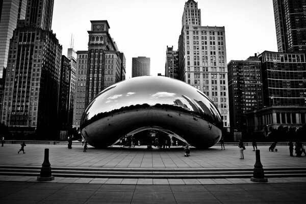 Estética en blanco y negro-fotografía urbana