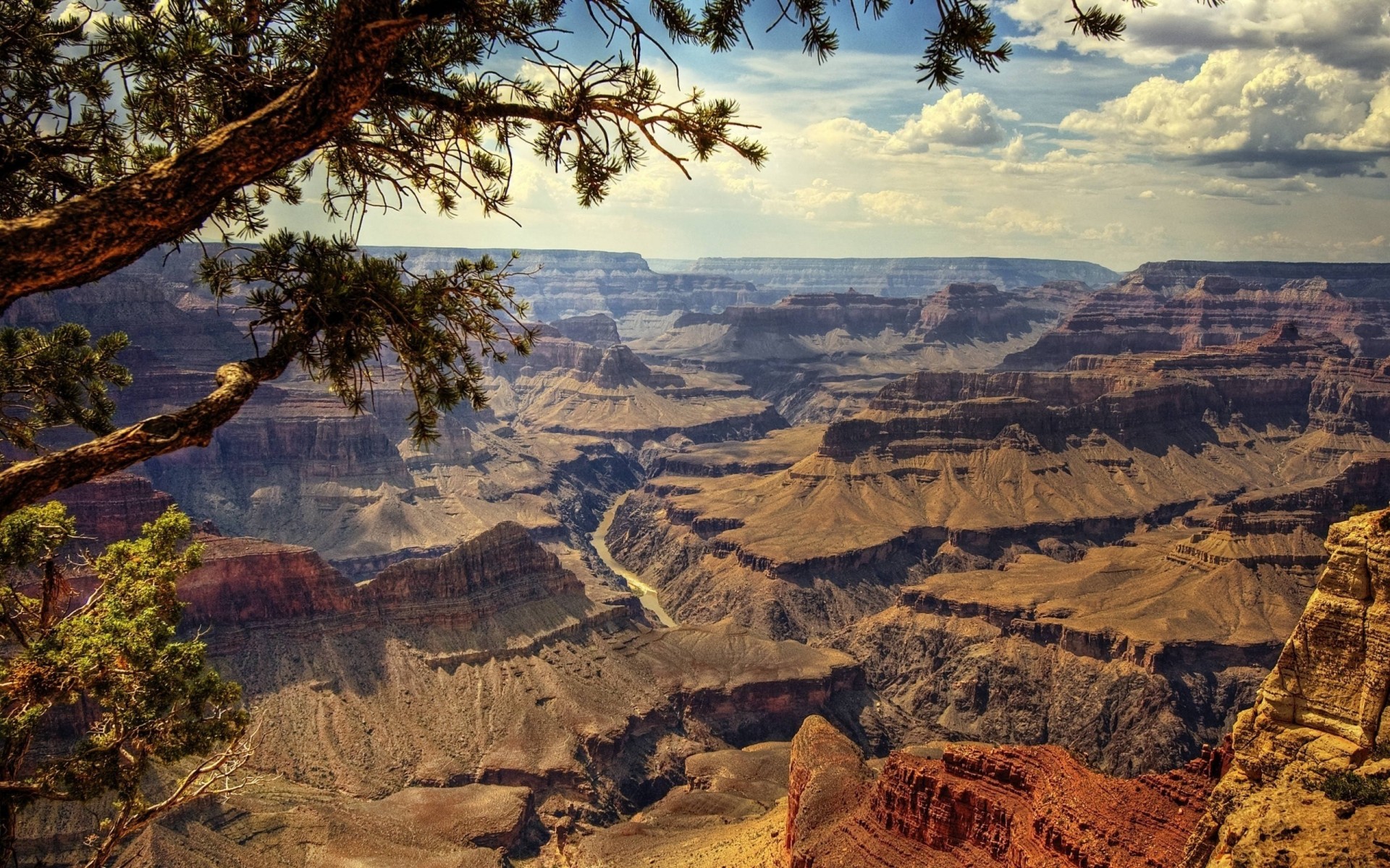 landscape canyon nature mountain view