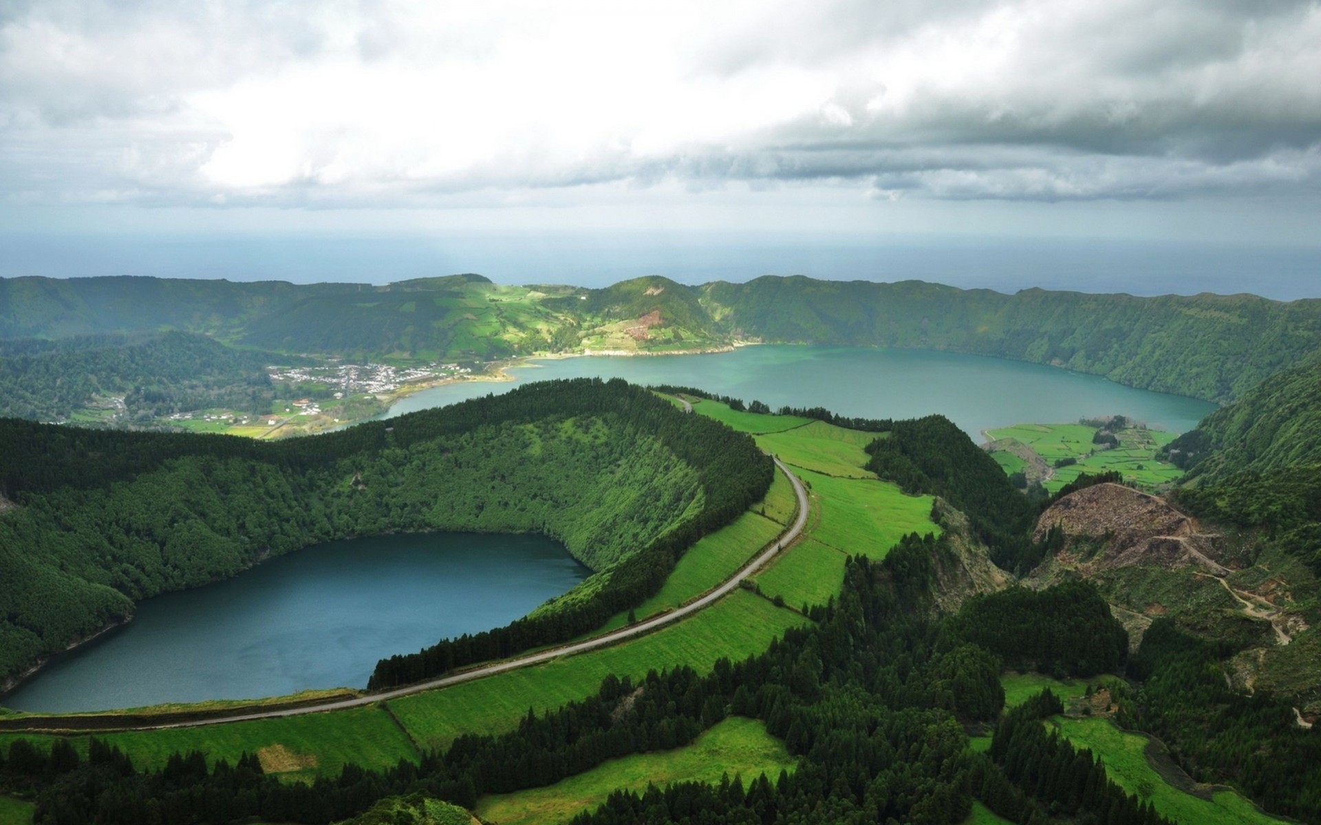 azores landscape nature portugal