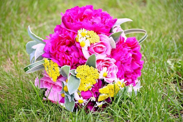 Arrangement floral bouquet délicat