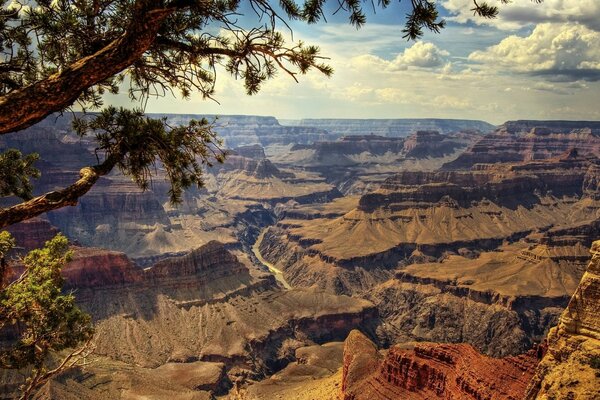 Paesaggio naturale Canyon Yong