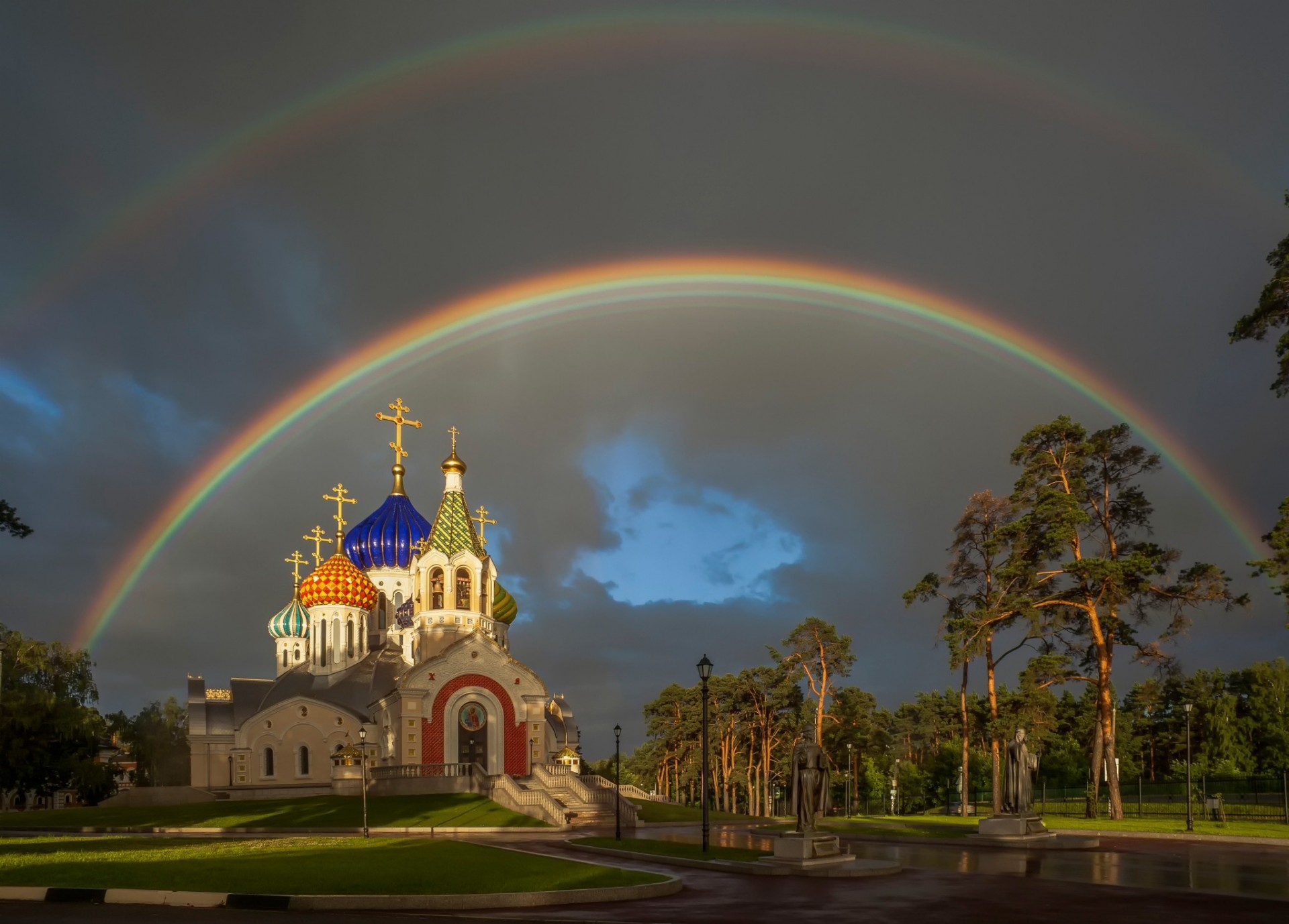 moscú diseño peredelkino la iglesia del santo príncipe igor chernigovsky el complejo patriarcal