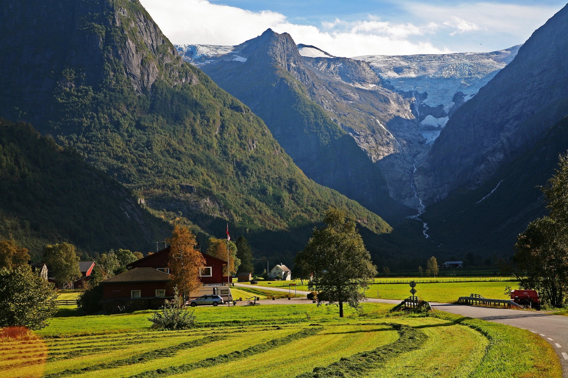 góry sogn og furane norwegia strun