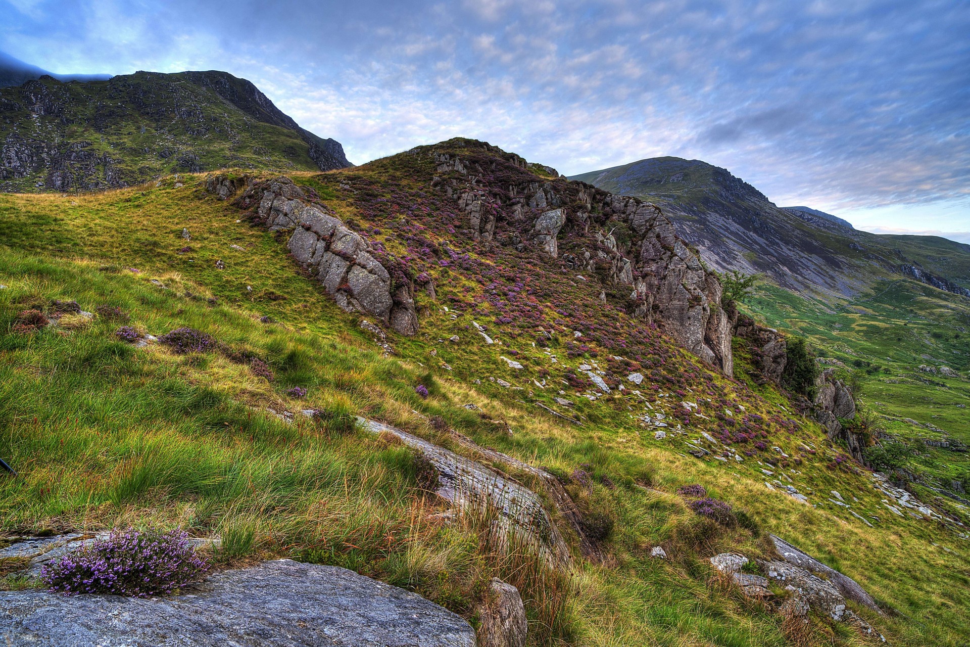 landscape nature united kingdom mountain snowdonia rock