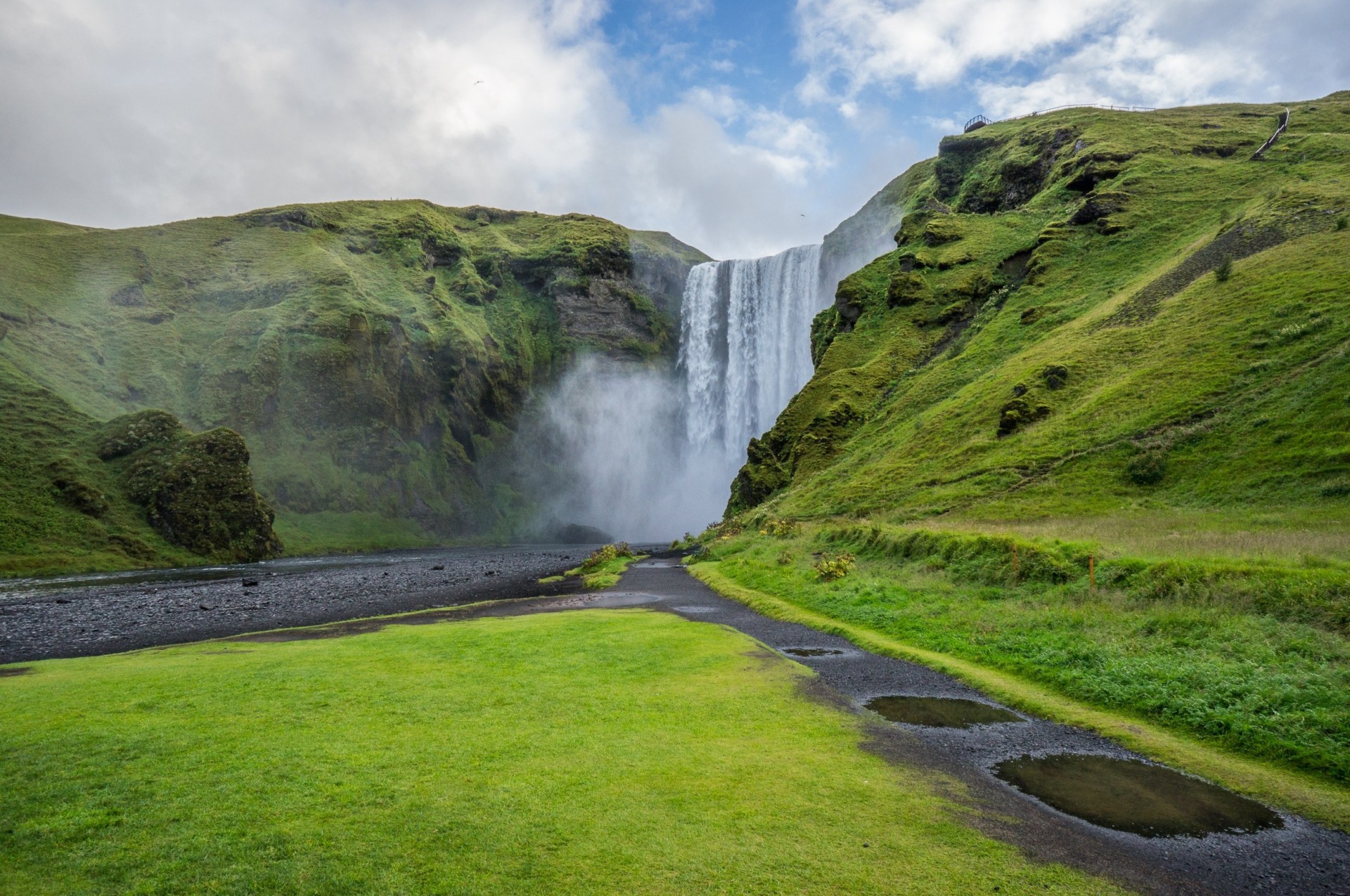 cascada de skogafoss skogafoss islandia