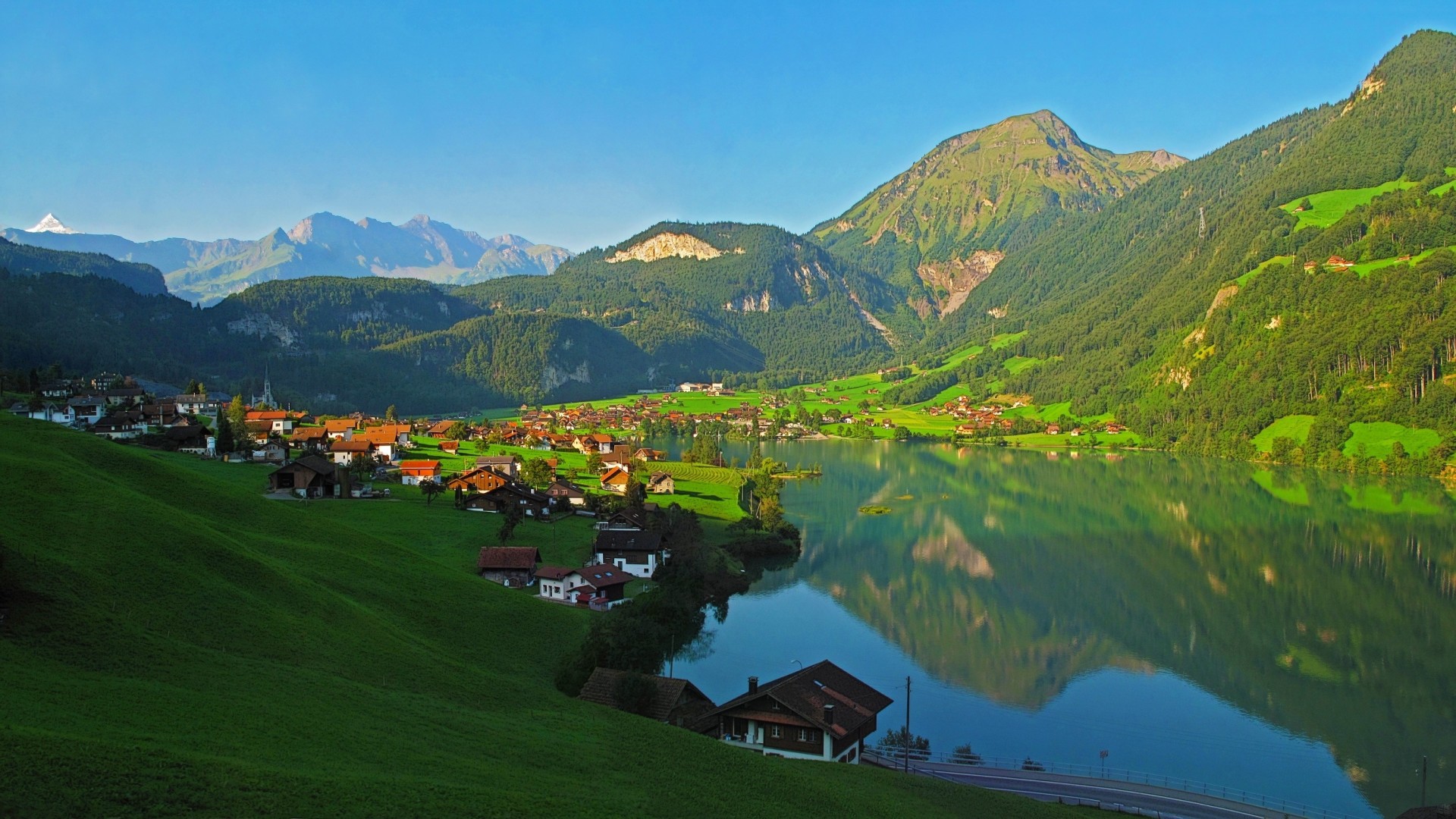 suisse montagnes paysage