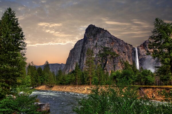 Parque nacional de Yosemite en Estados Unidos