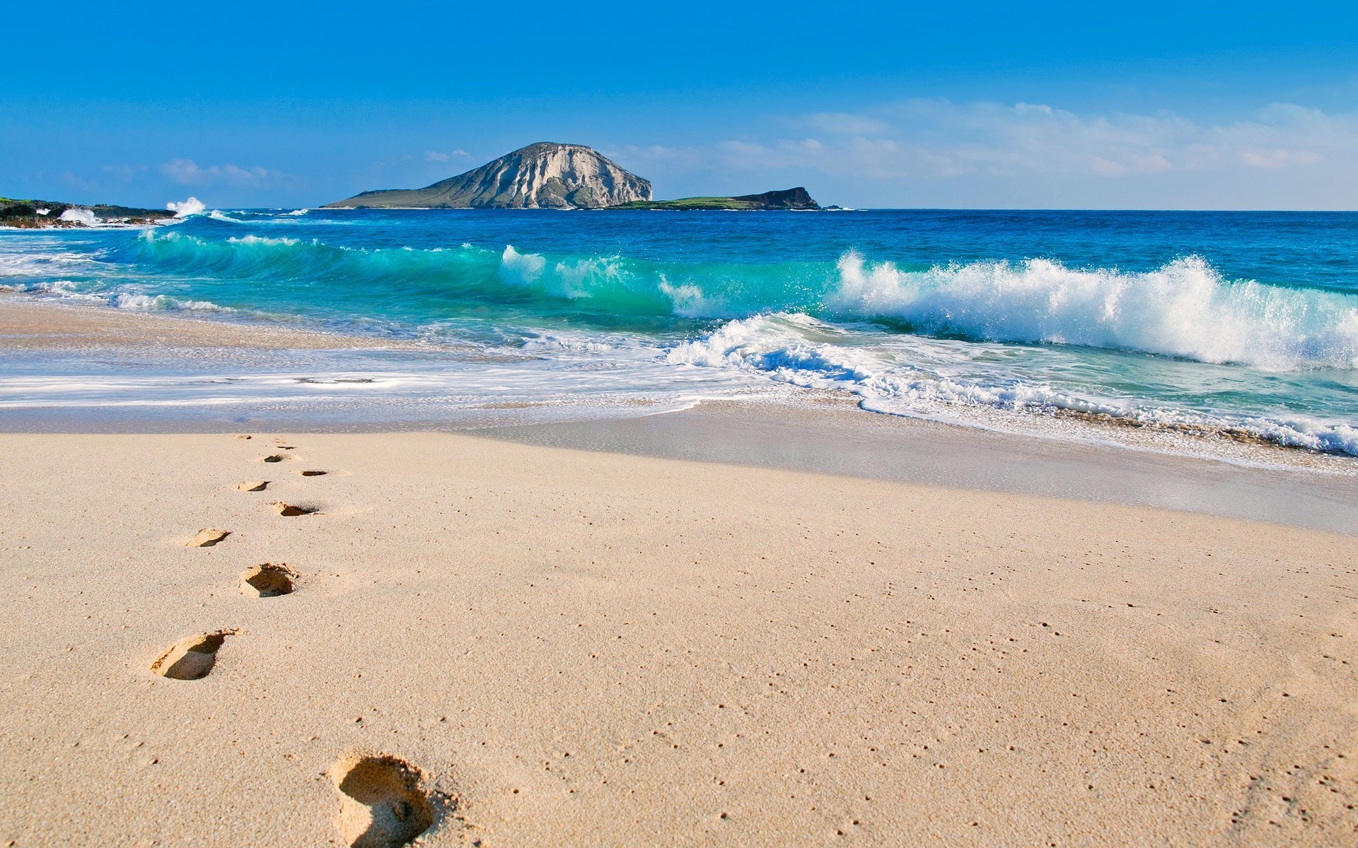 hawaje ocean spokojny oahu usa