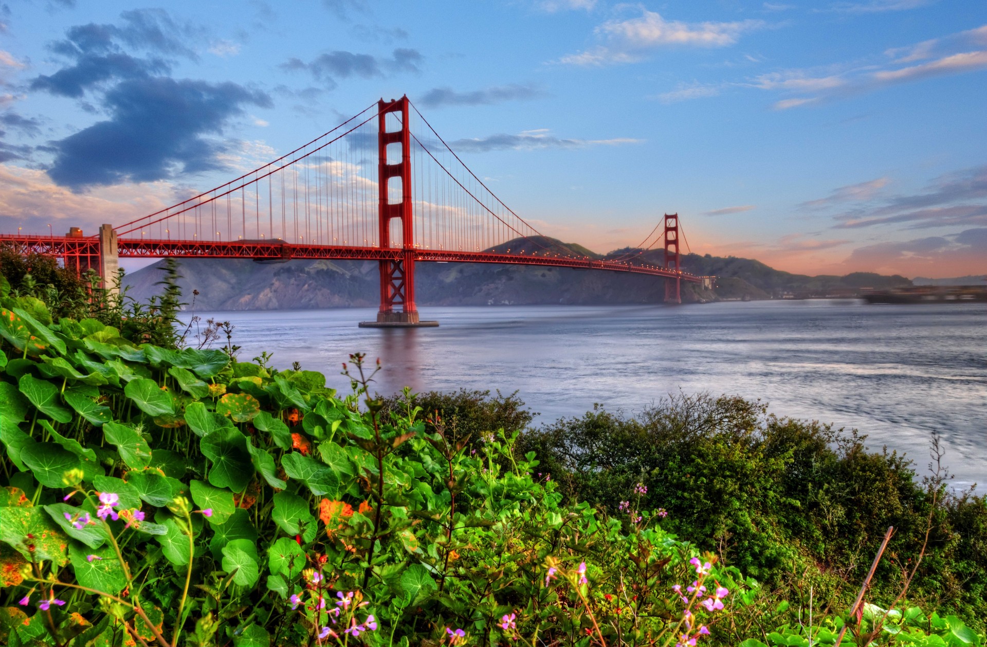 san francisco paisaje puente golden gate