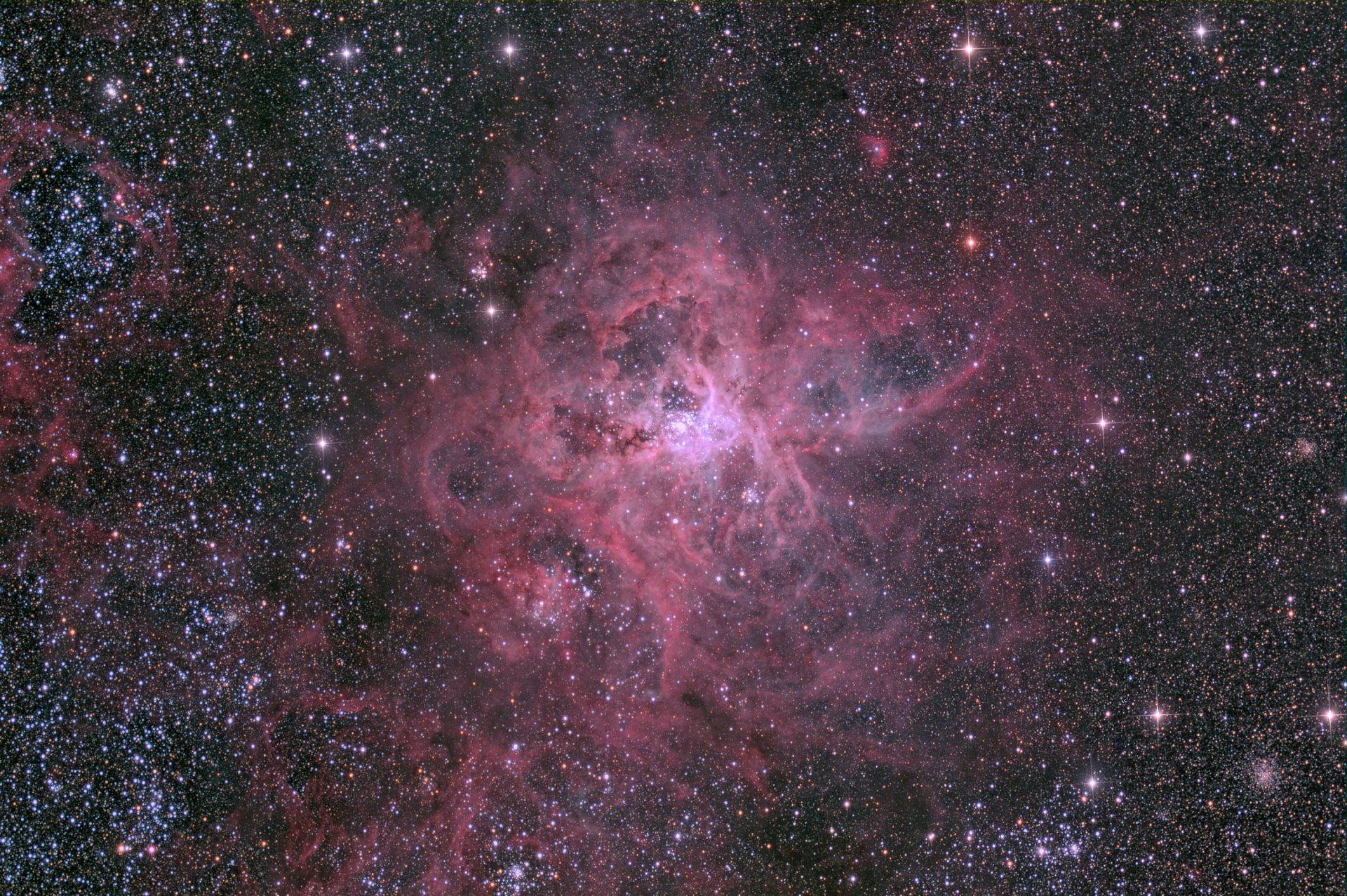 estrellas espacio nebulosa