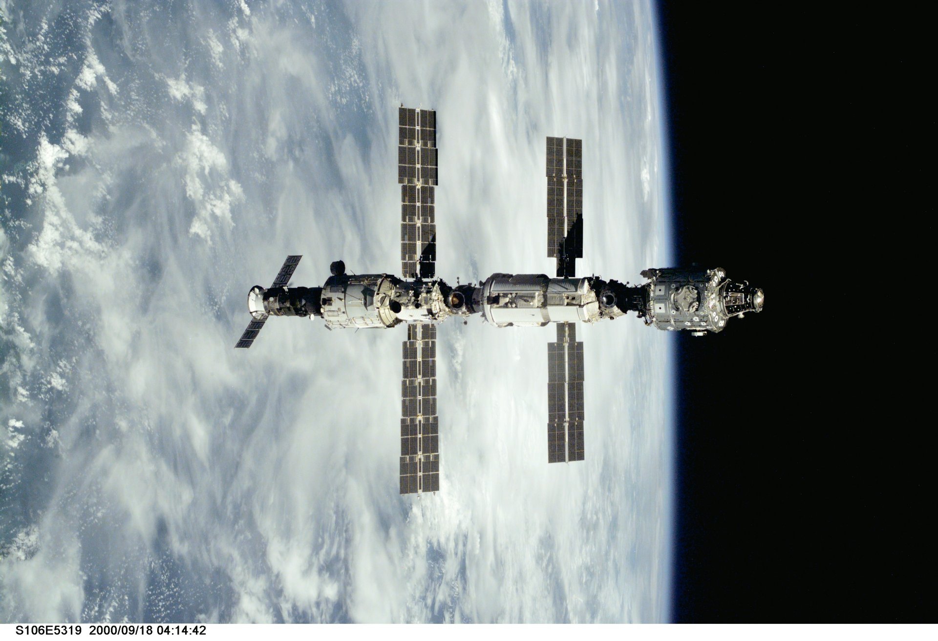 iss ciel terre