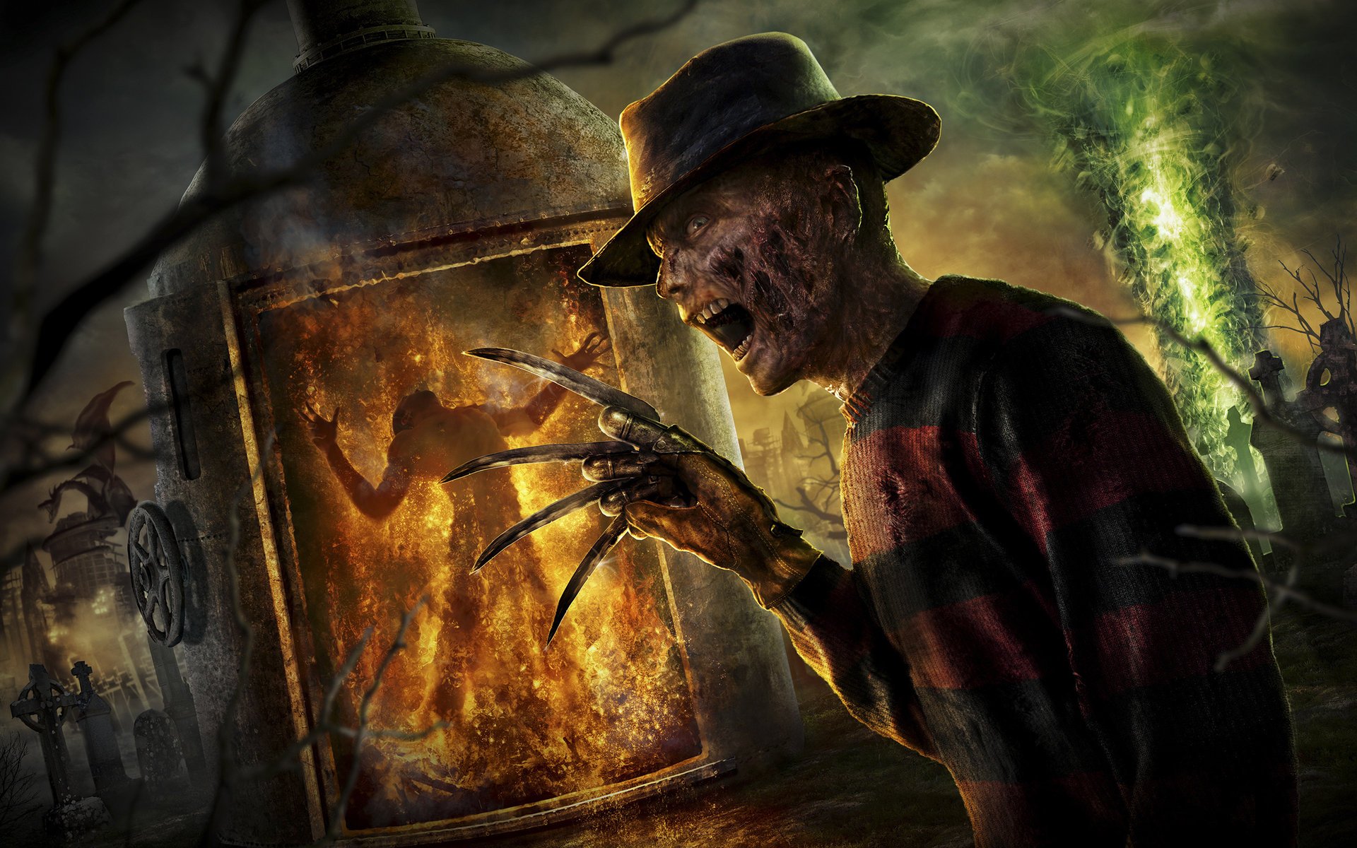 frederick mortal kombat freddy krueger перчатка 2011 фредди крюгер