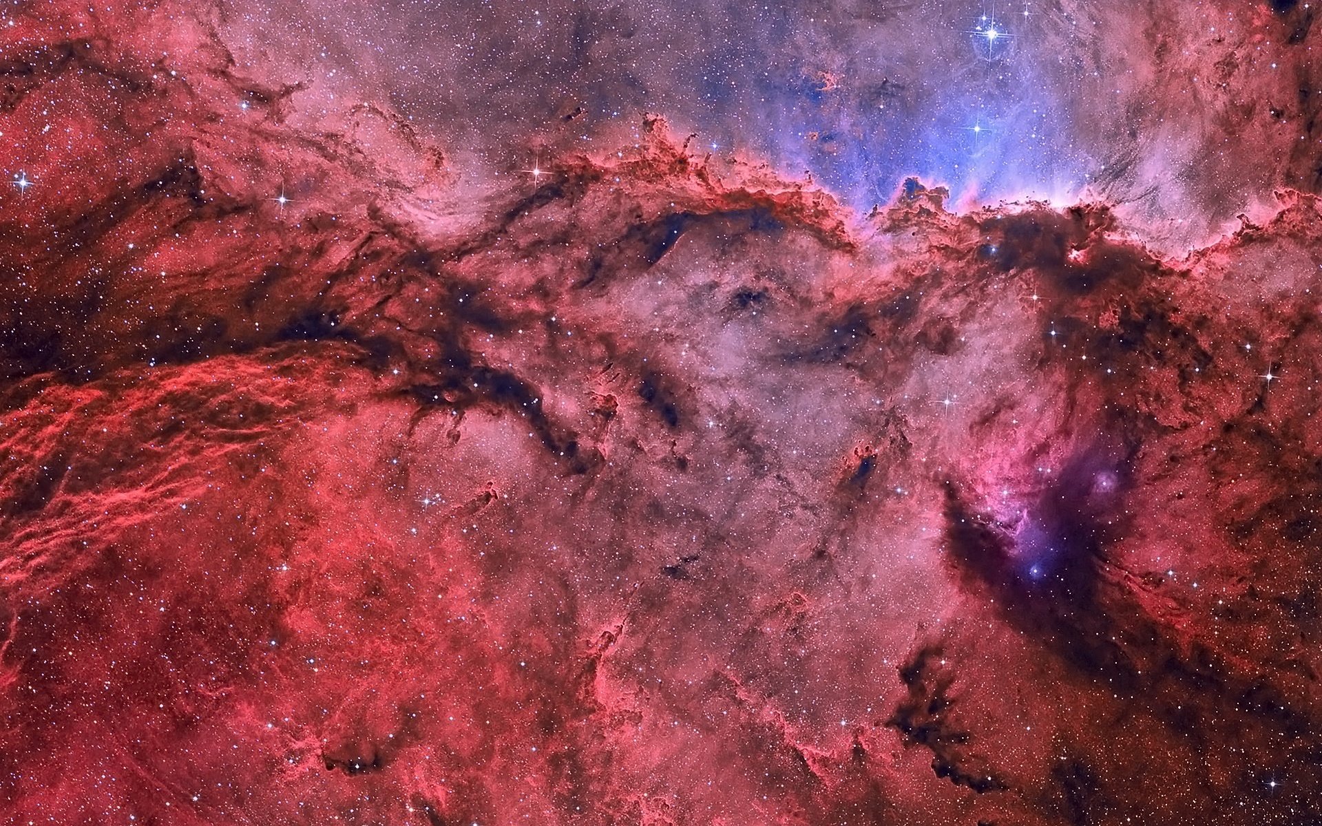 ngc 6188 галактика созвездия звёзд