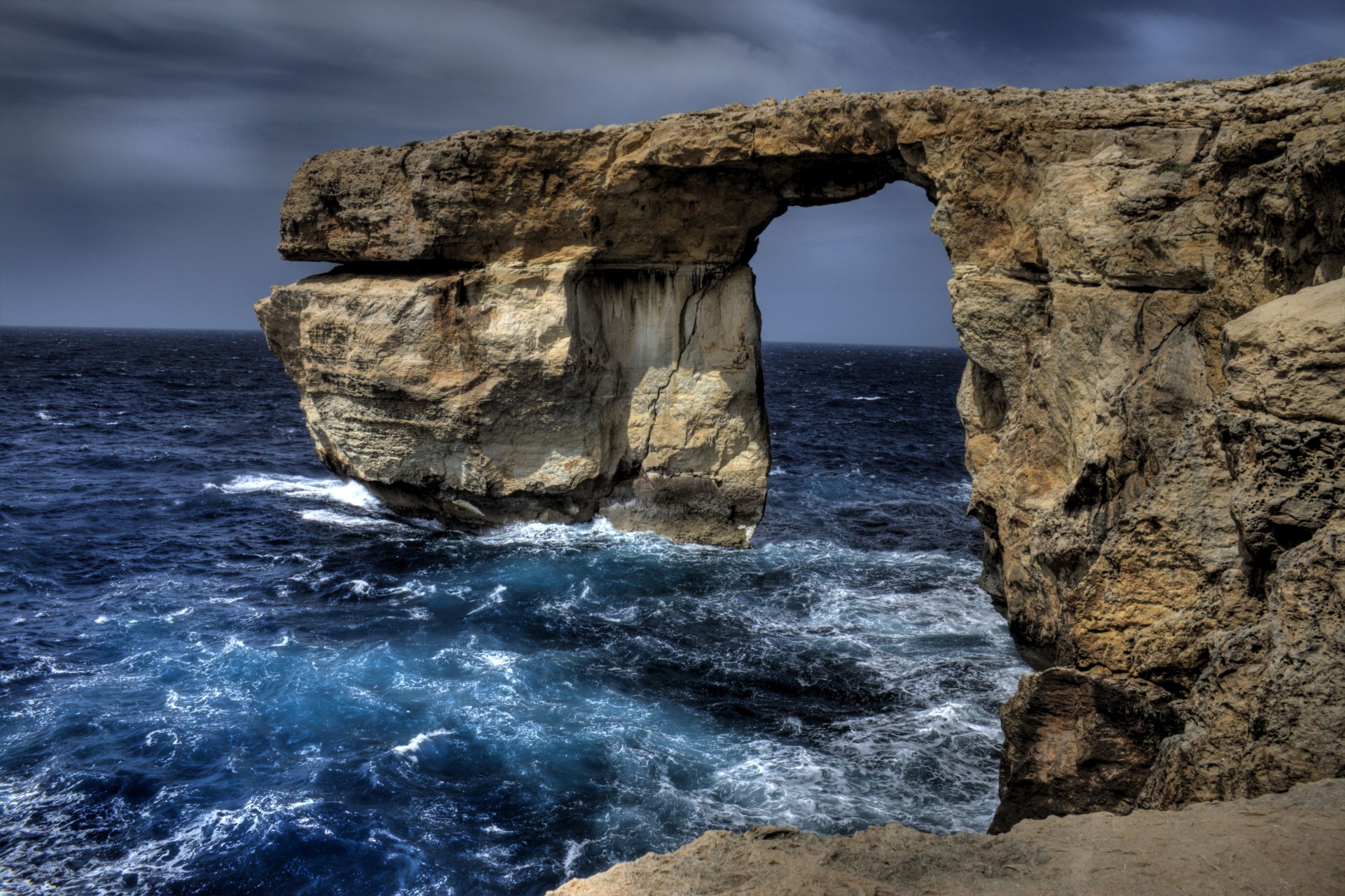 arco mar rocas naturaleza