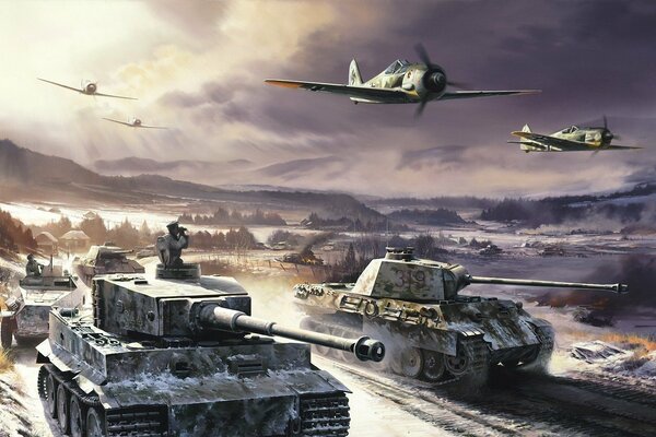 Tanques tigre en la segunda guerra mundial