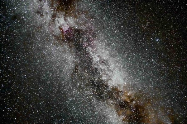 The Milky Way is in space