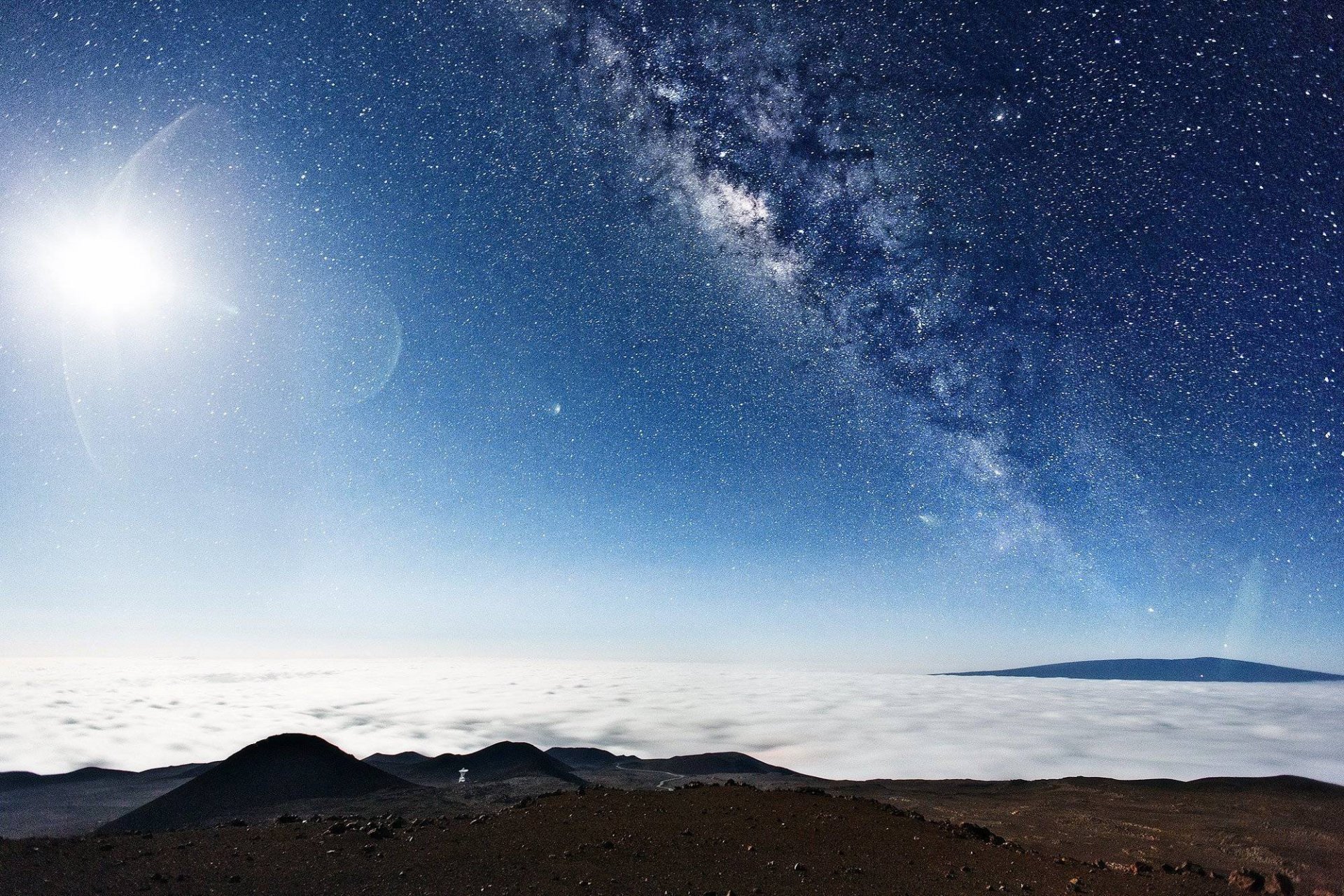 espace planète galaxie éblouissement