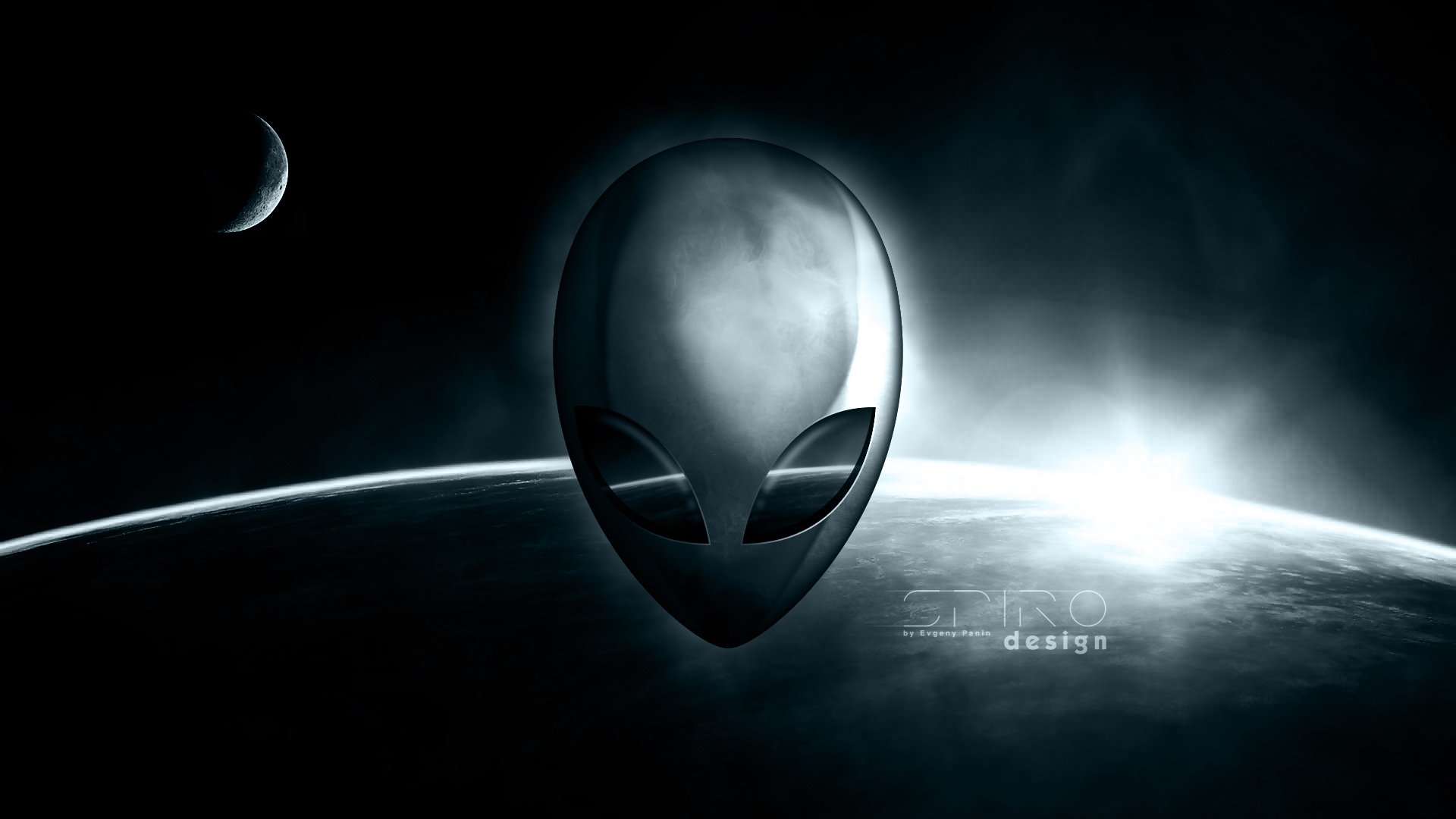 alienware raum alien erde