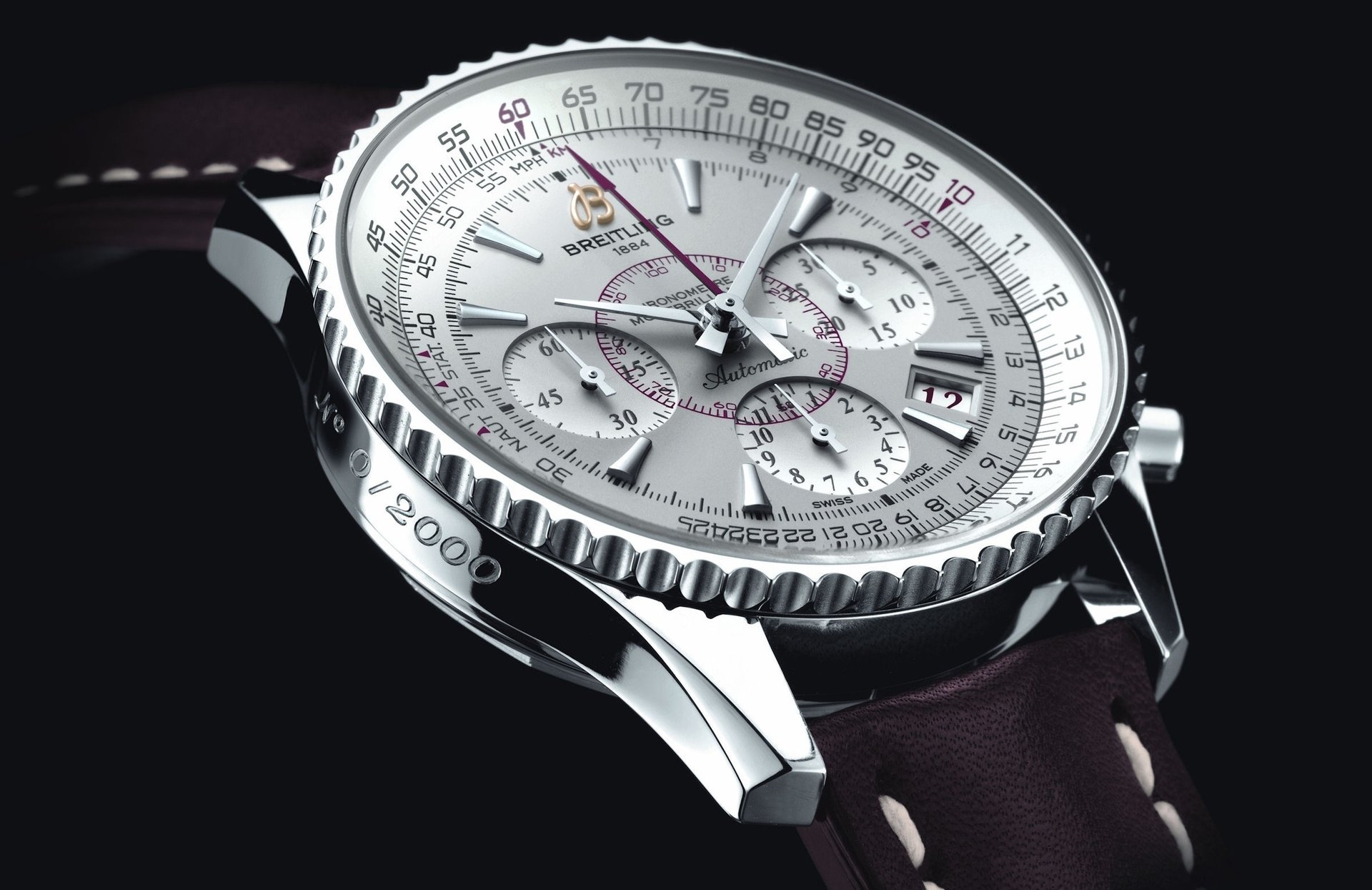 montbrillant часы watch breitling