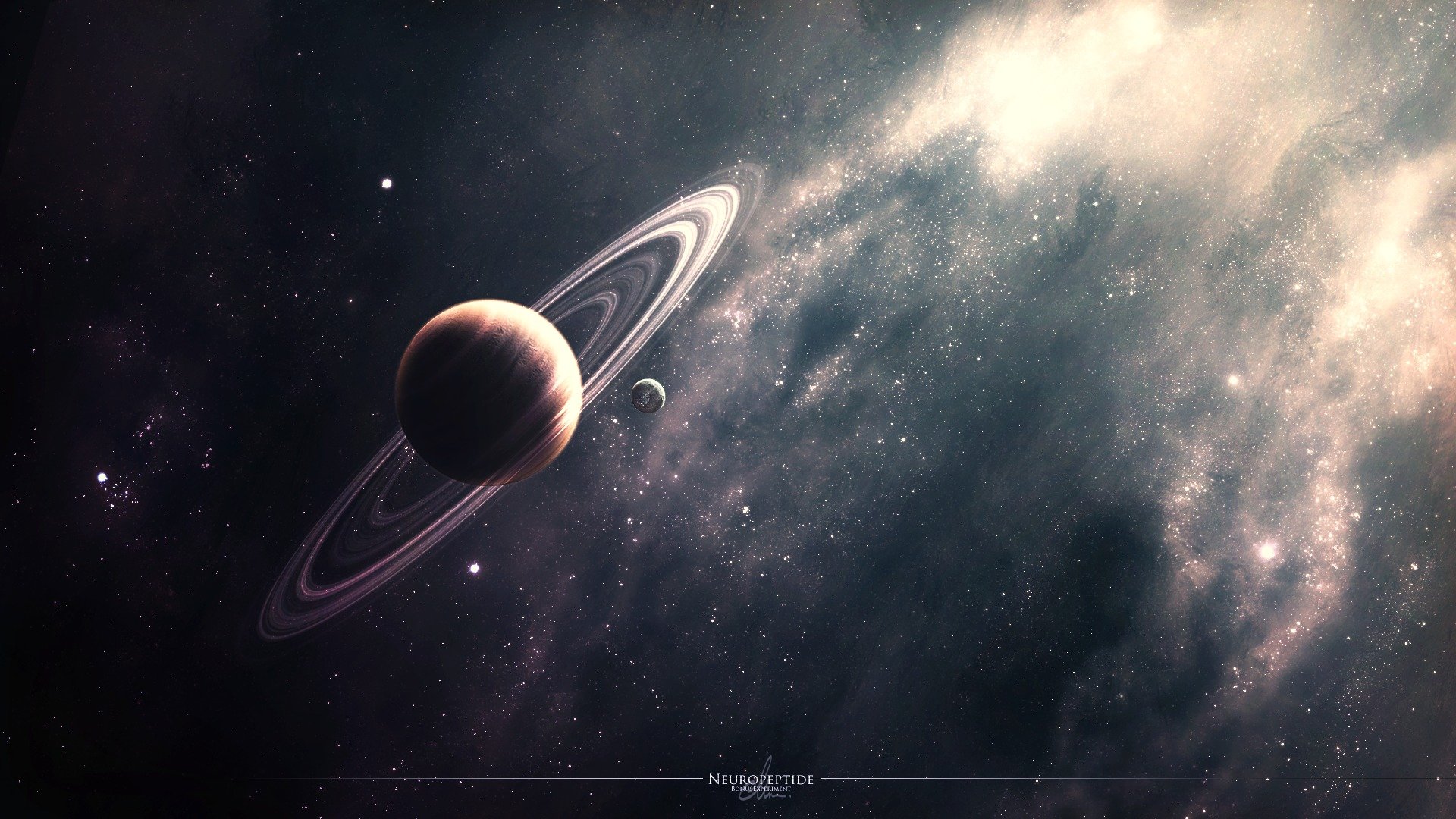 Outer space Saturn wallpaper | 1920x1080 | 257897 | WallpaperUP